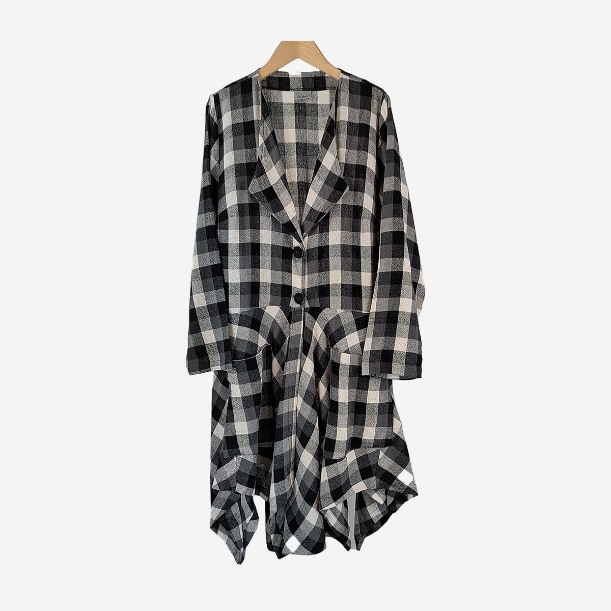 CHECKED DRESS