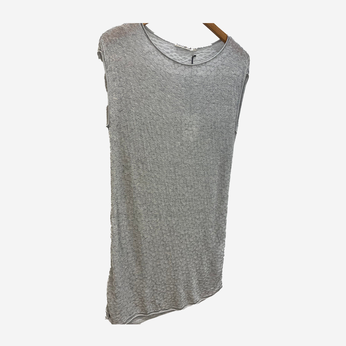 SLEEVELESS ROUND NECK TUNIC