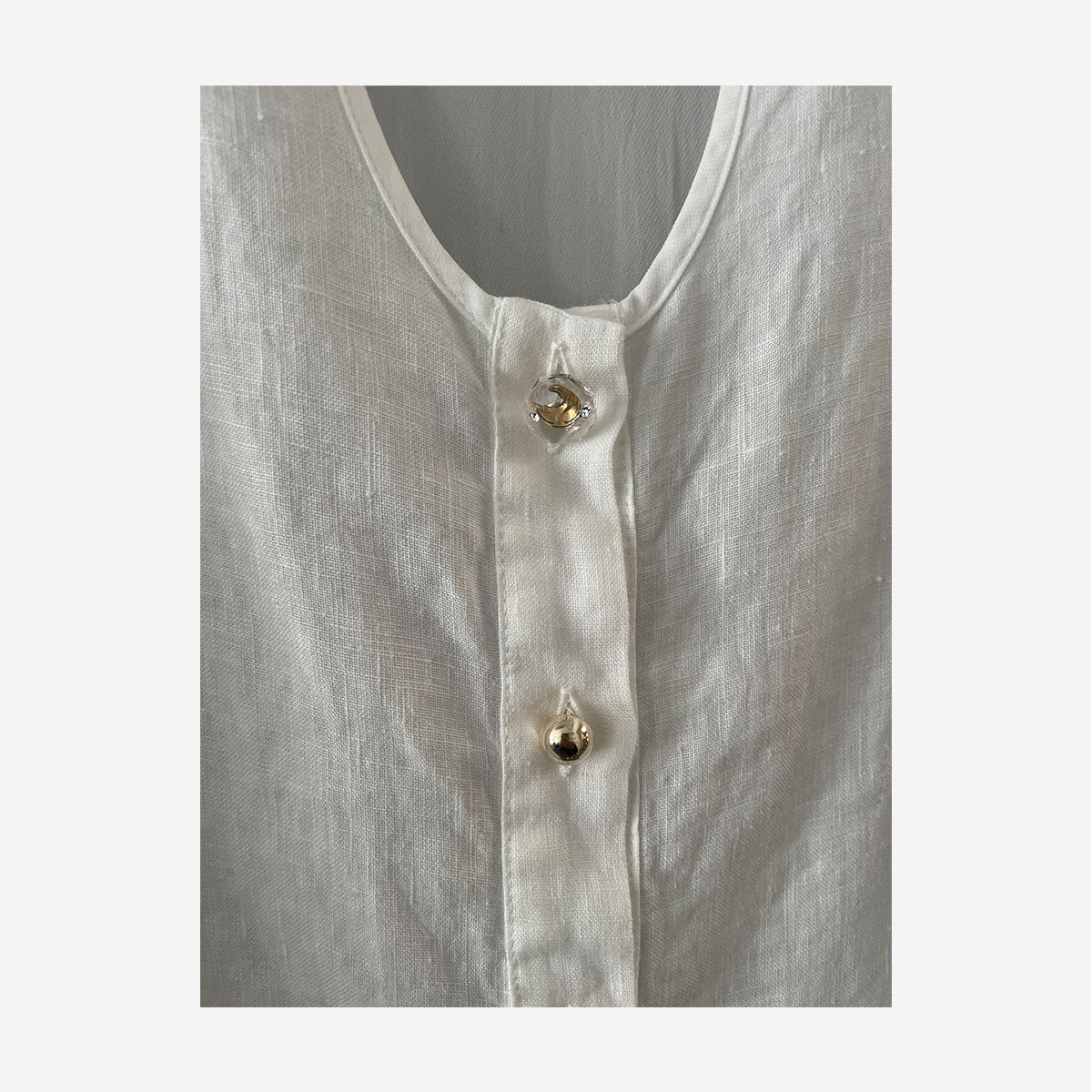 LINEN BLOUSE PERLA
