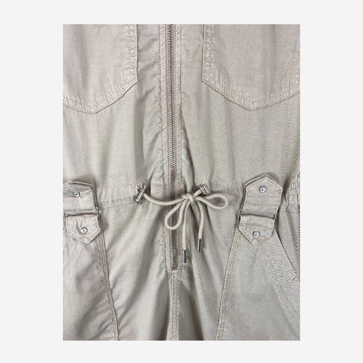SHORT SLEEVED JUMPSUIT/PLAYSUIT