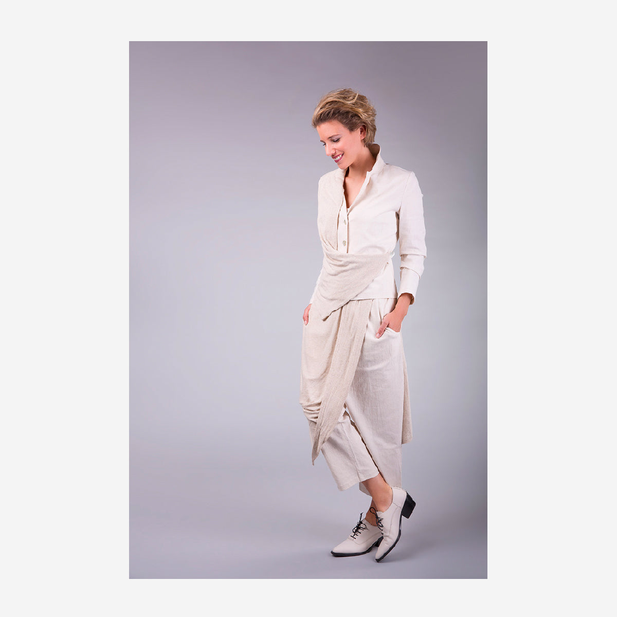 ROSE JACKET-LINEN