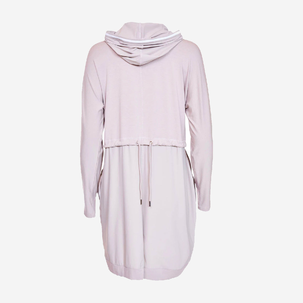 STONE DRAWSTRING JACKET WITH HOOD