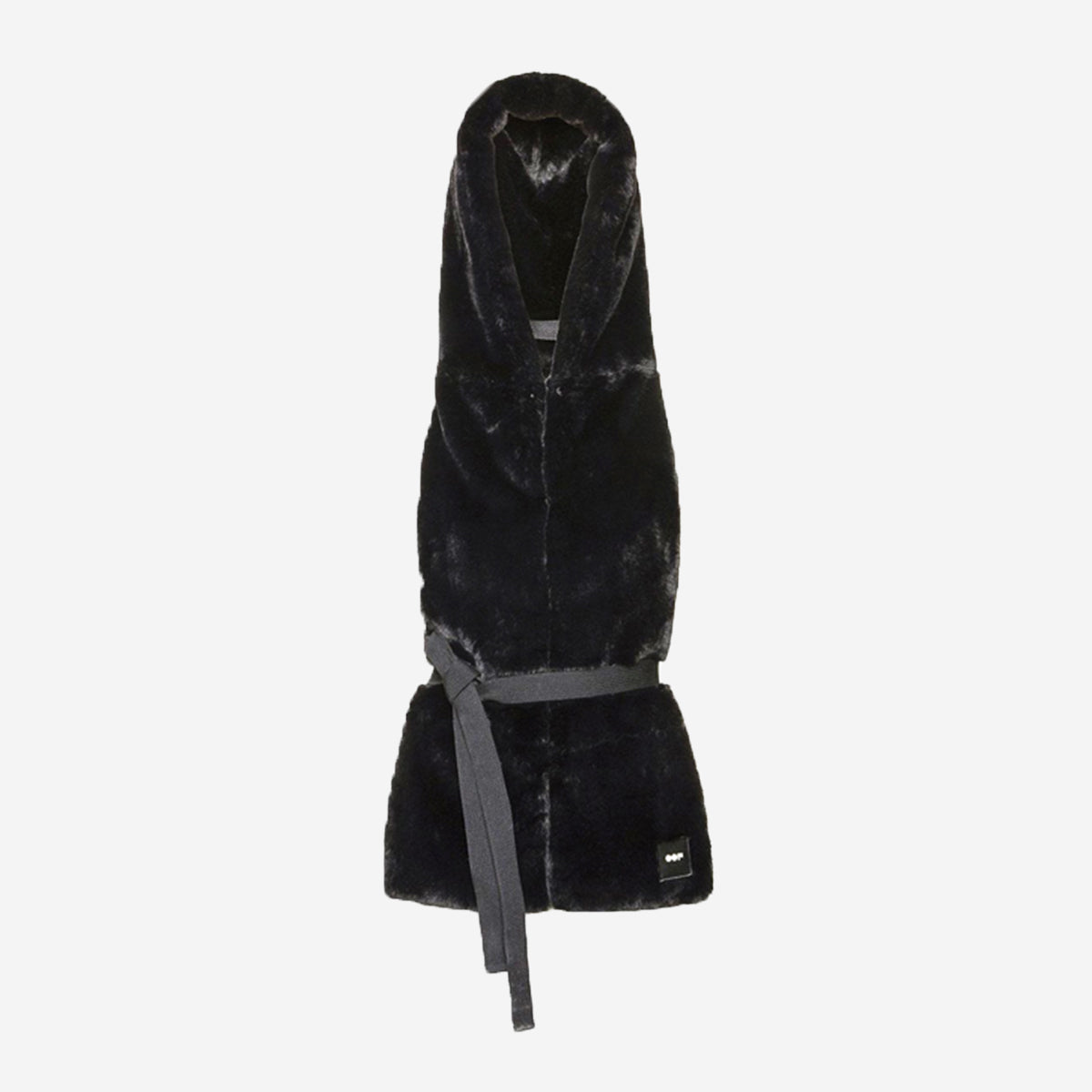 FAUX FUR HOOD