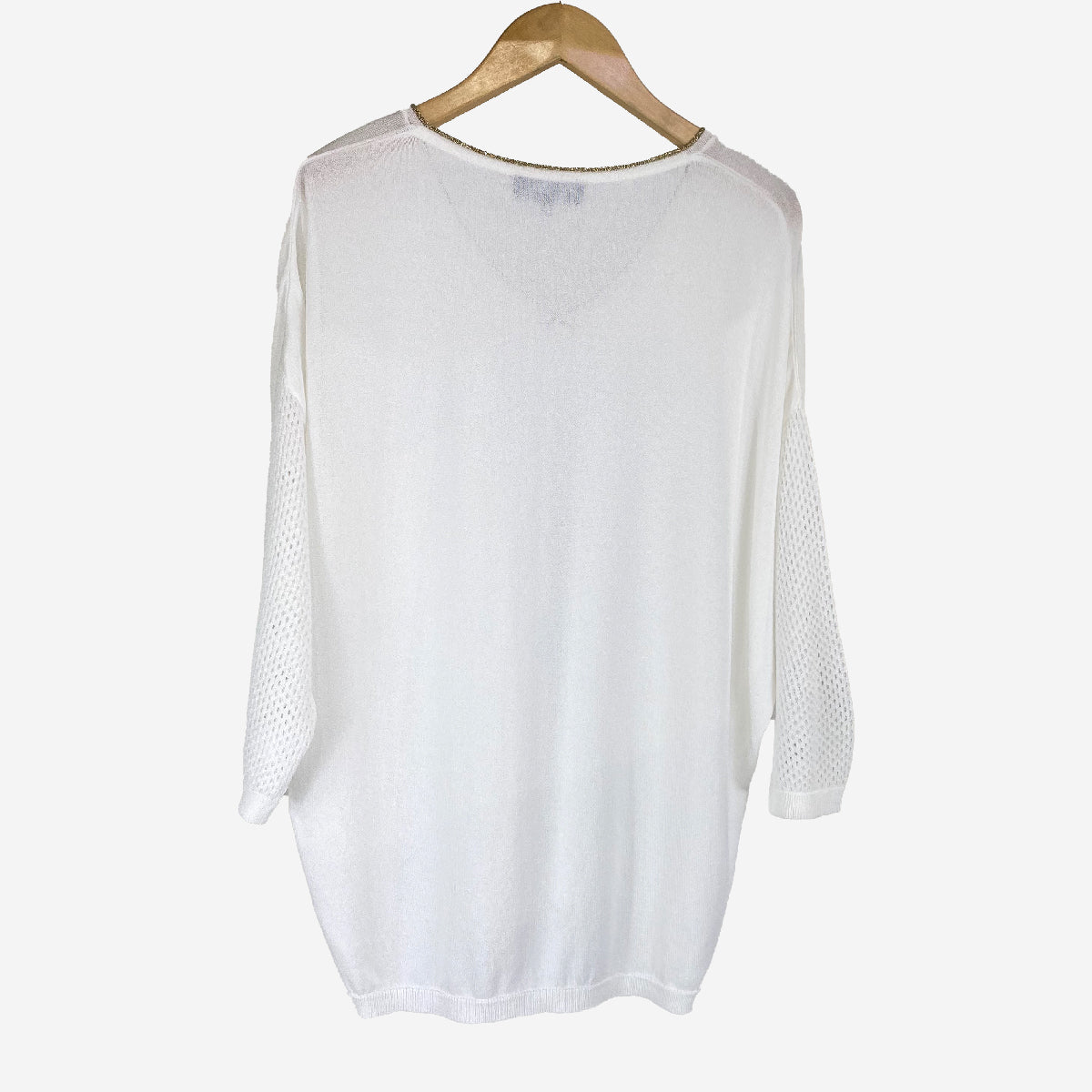 EVA KAYAN SWEATER WHITE