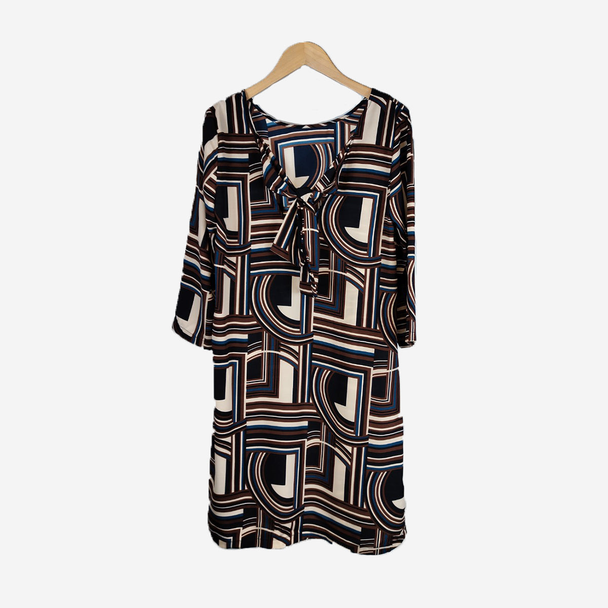 ABSTRACT SHORT DRESS
