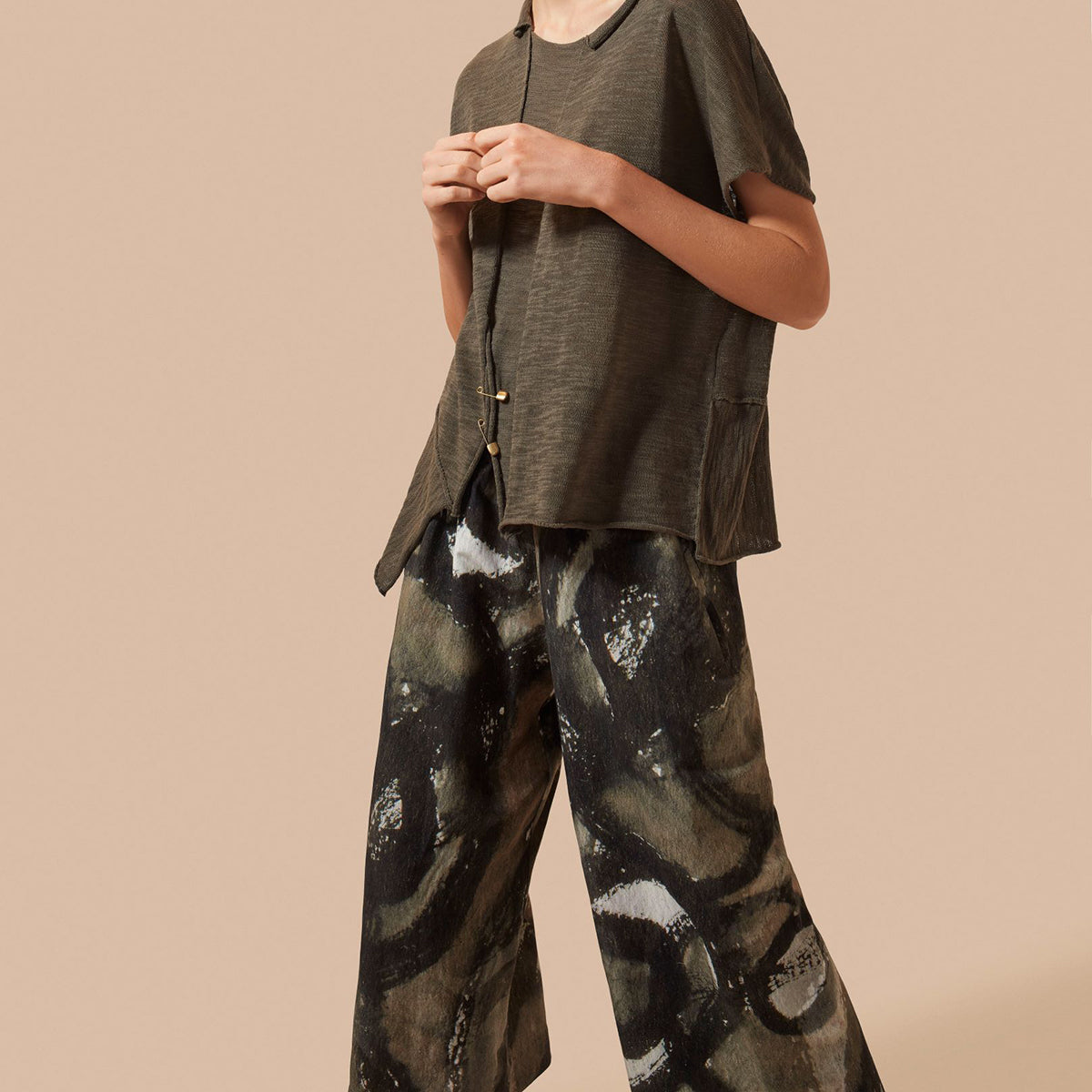 CROPPED WIDE CULOTTE