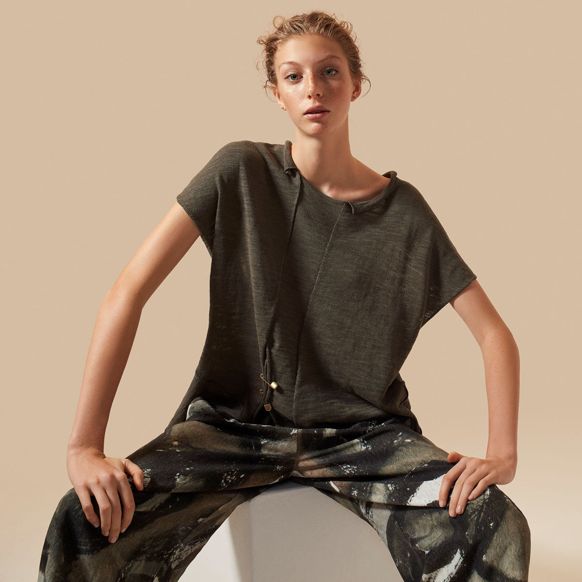 CROPPED WIDE CULOTTE