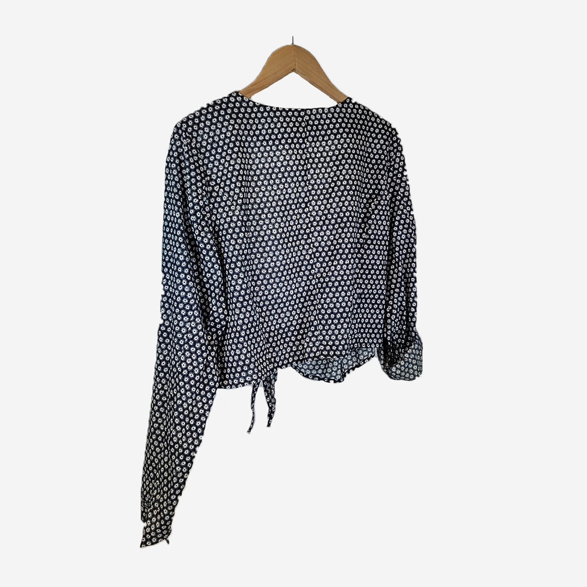 CHIP TIE BLOUSE