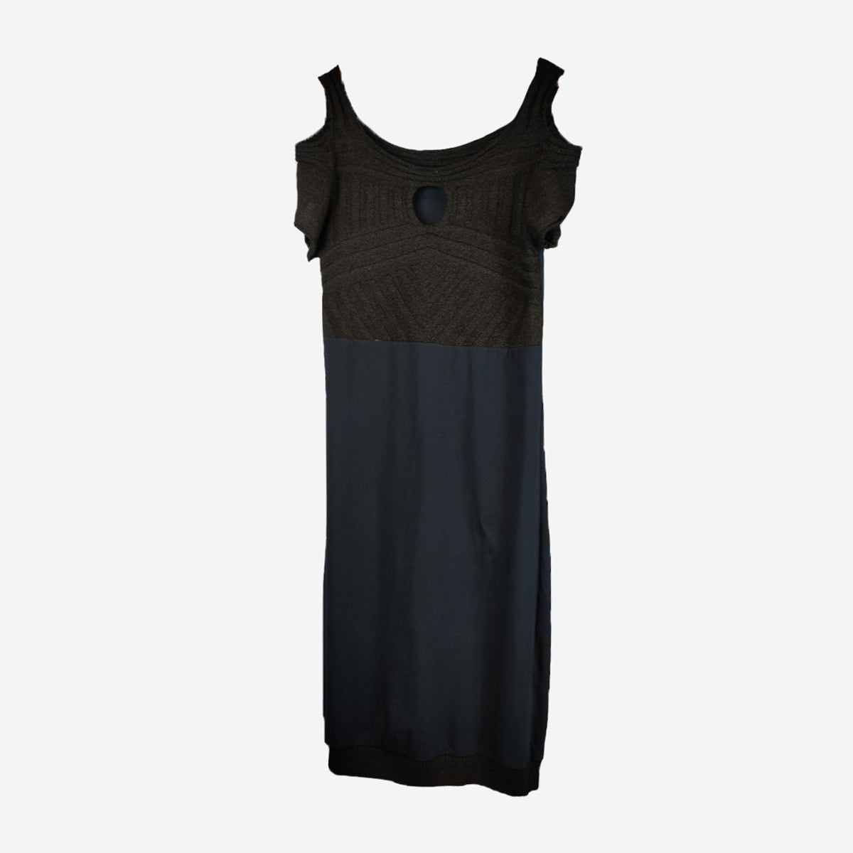 COLD SHOULDER DRESS