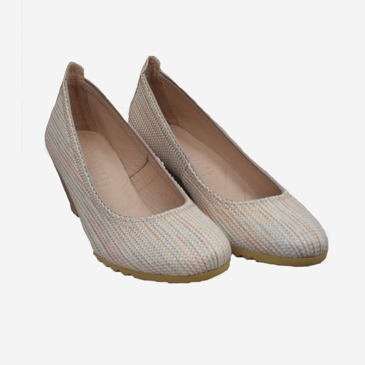 BERLIN MULTI COL WEDGE SHOE