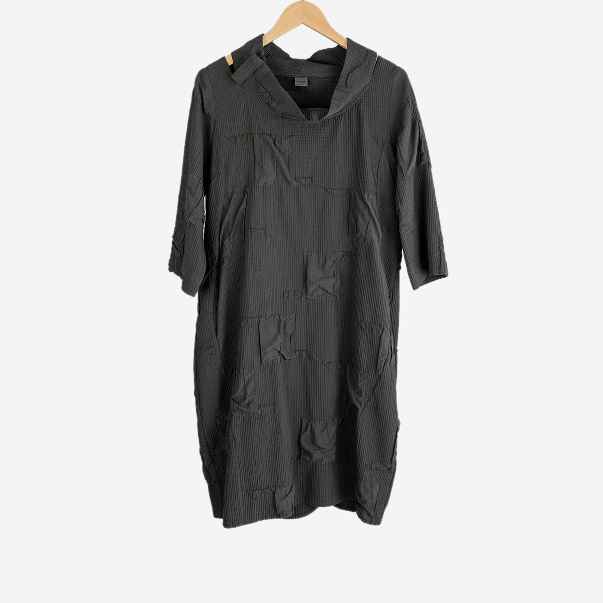 PATCHWORK WOVEN DRESS