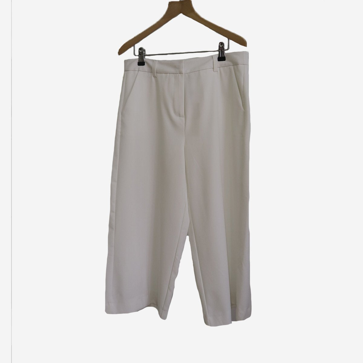 WIDE LEG CROPPED CULOTTE