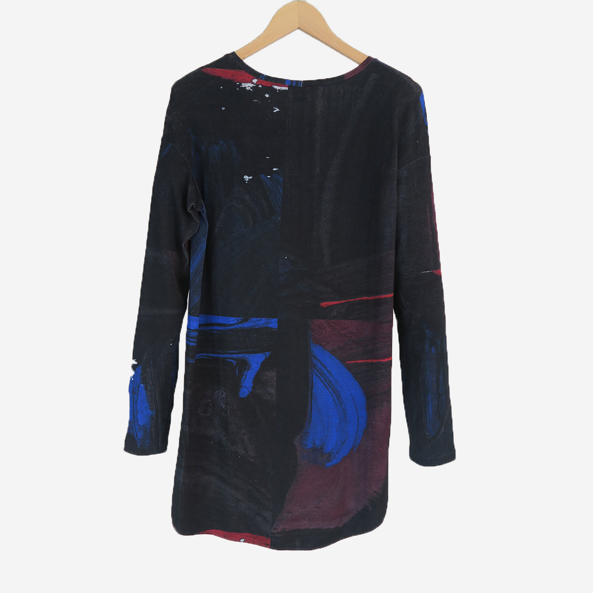 BRUSHSTROKE PRINTED TOP