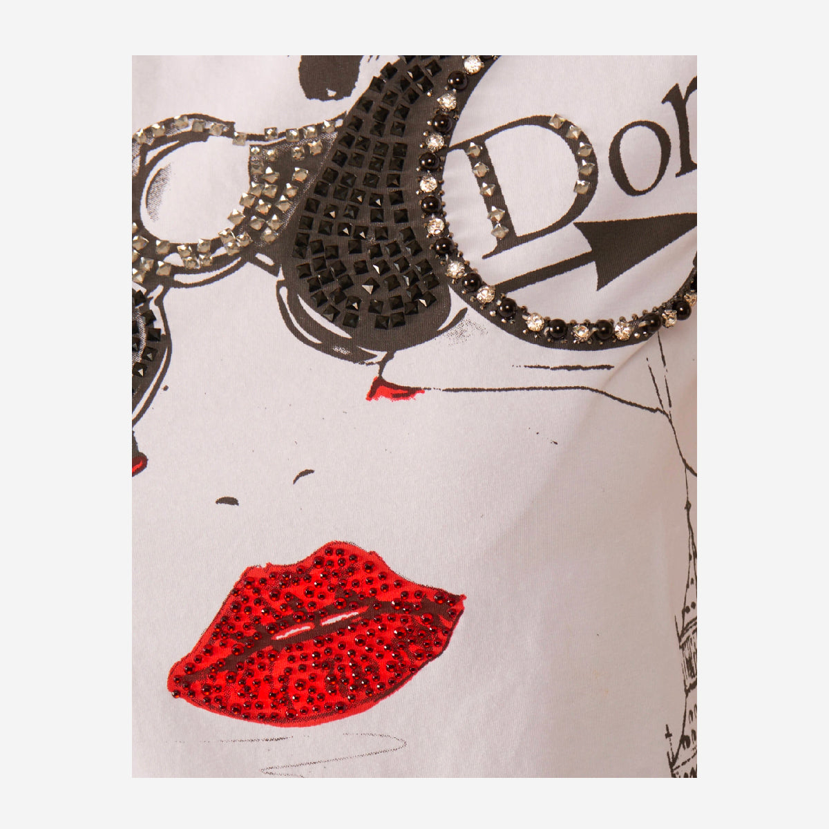SHORT SLEEVED TOP WITH LONDON IMAGE
