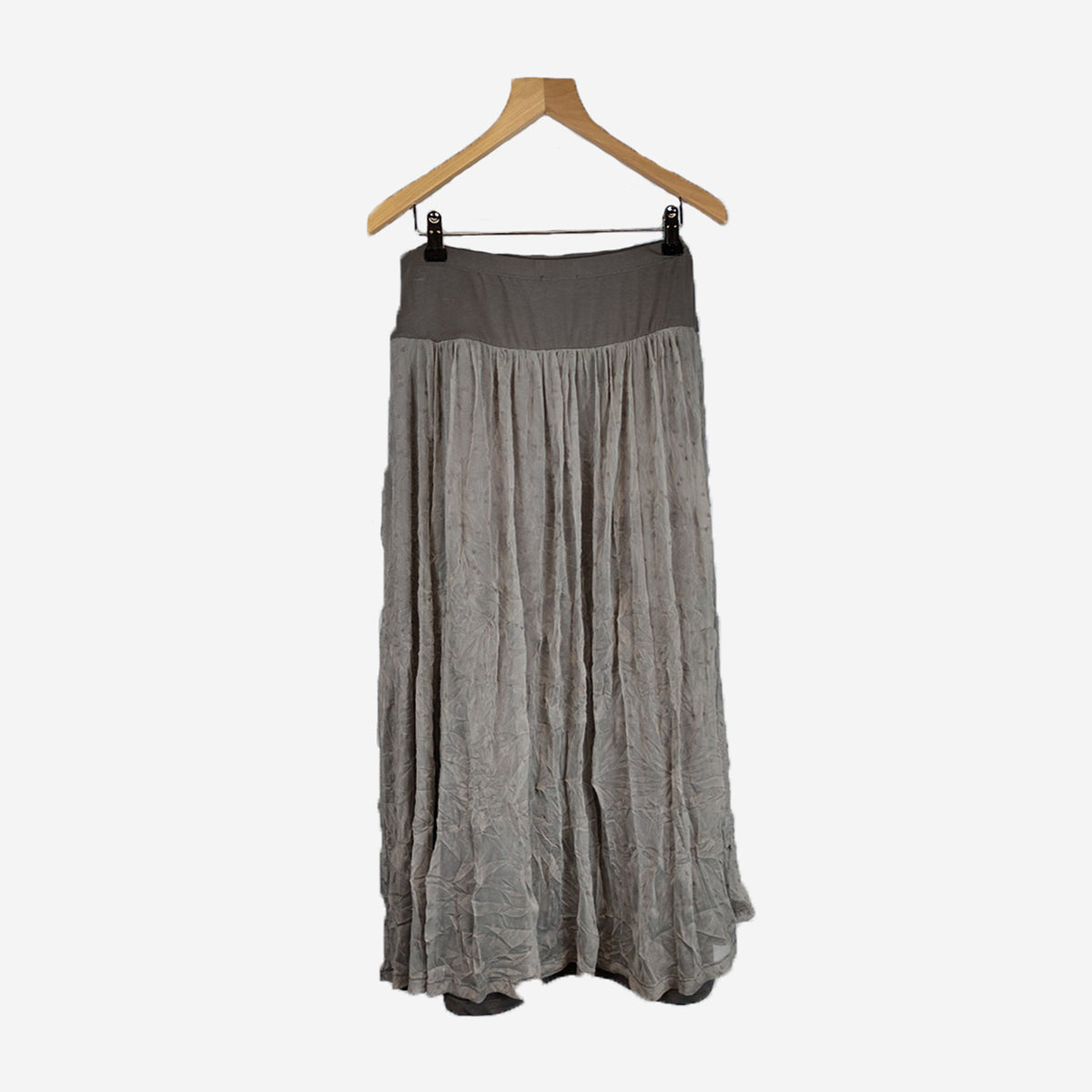 LUNEL JERSEY AND CHIFFON SKIRT