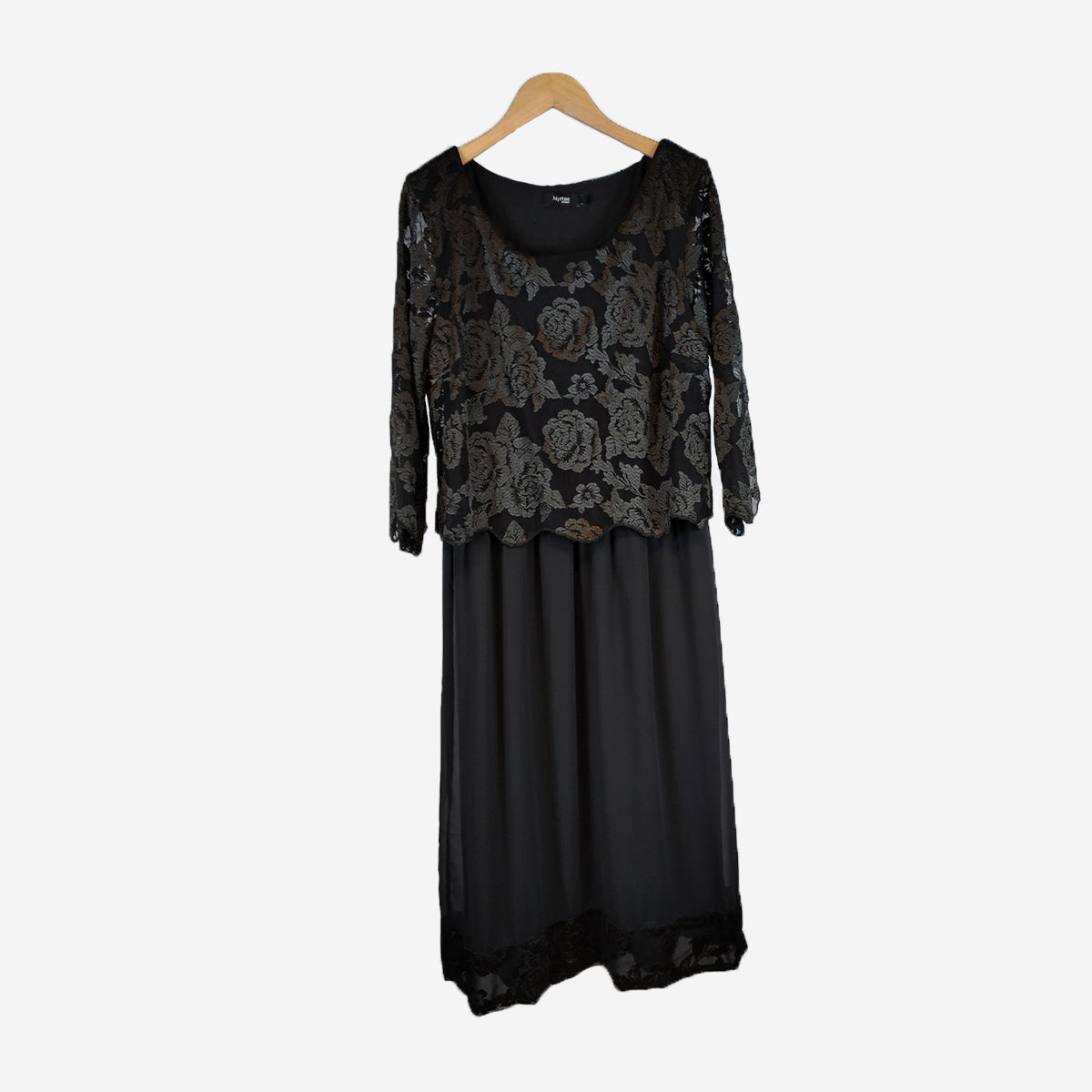 KRISH LACE & CHIFFON DRESS