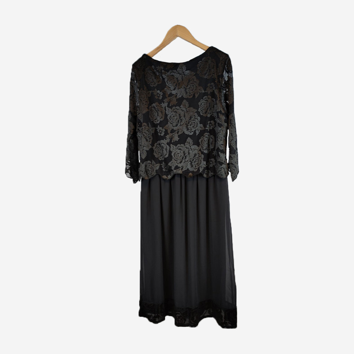 KRISH LACE & CHIFFON DRESS