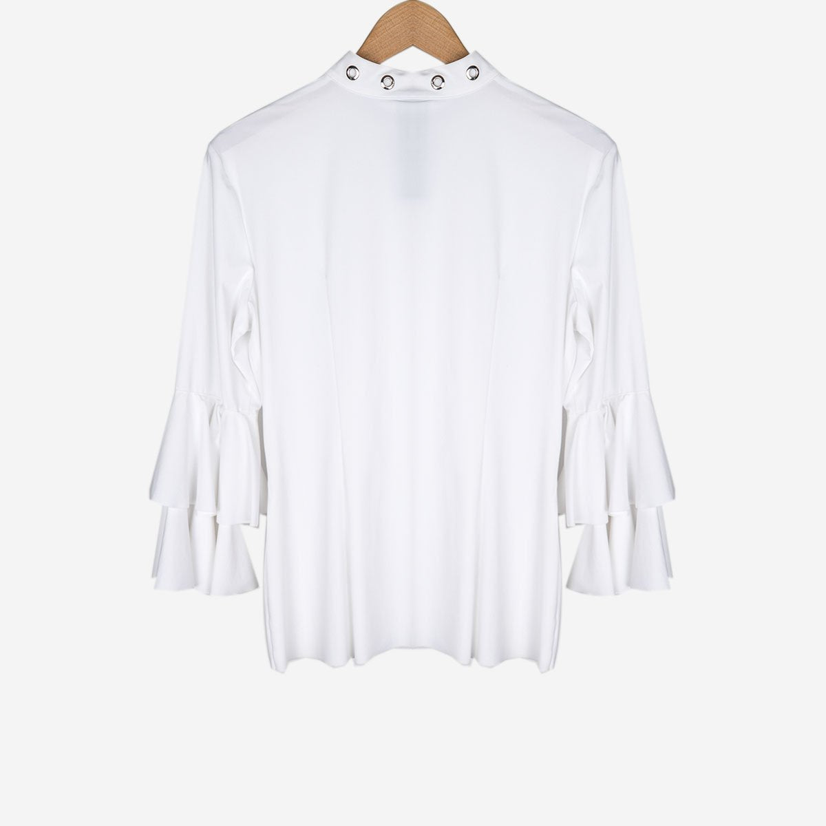 WHITE DETAIL BLOUSE
