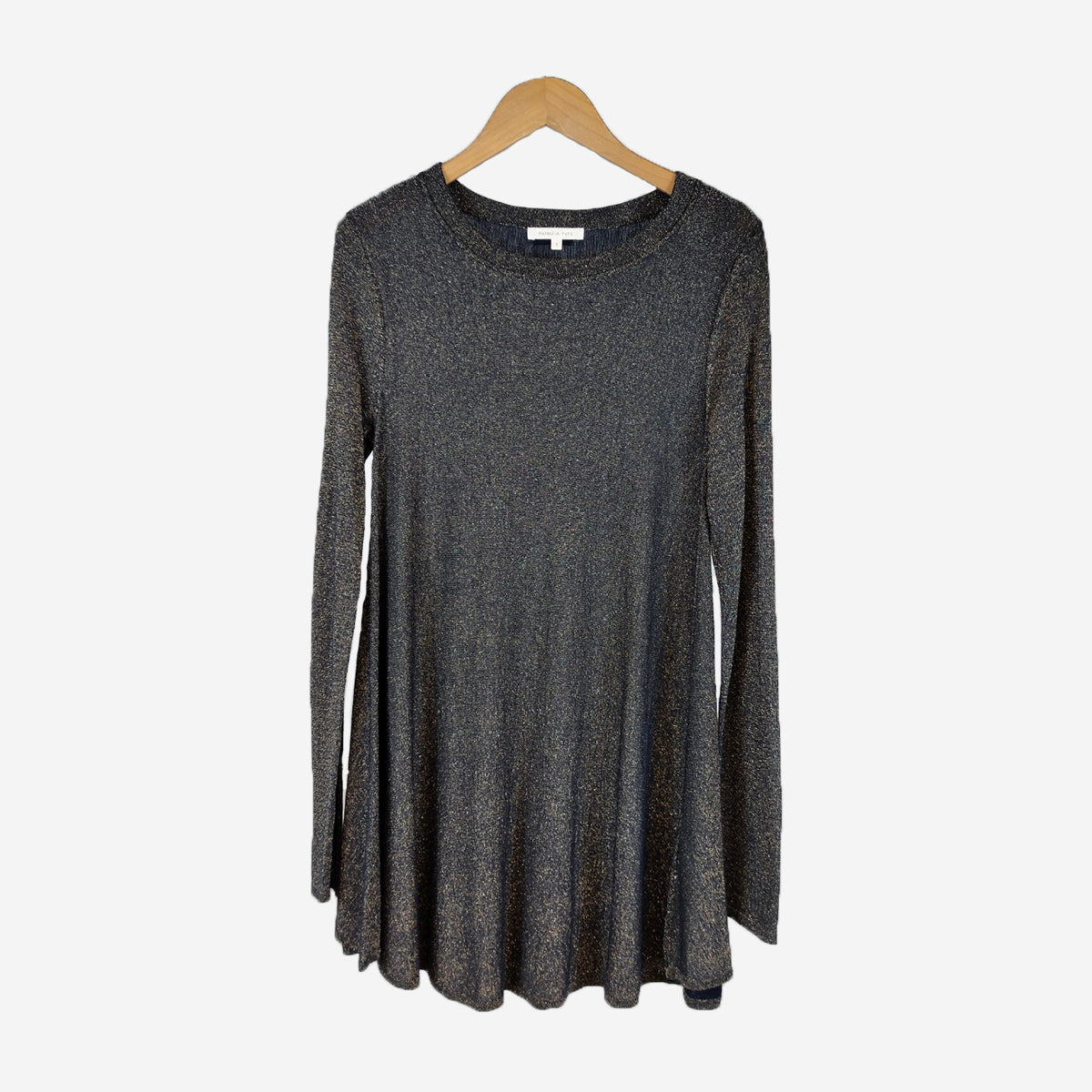 BLUE LUREX TUNIC