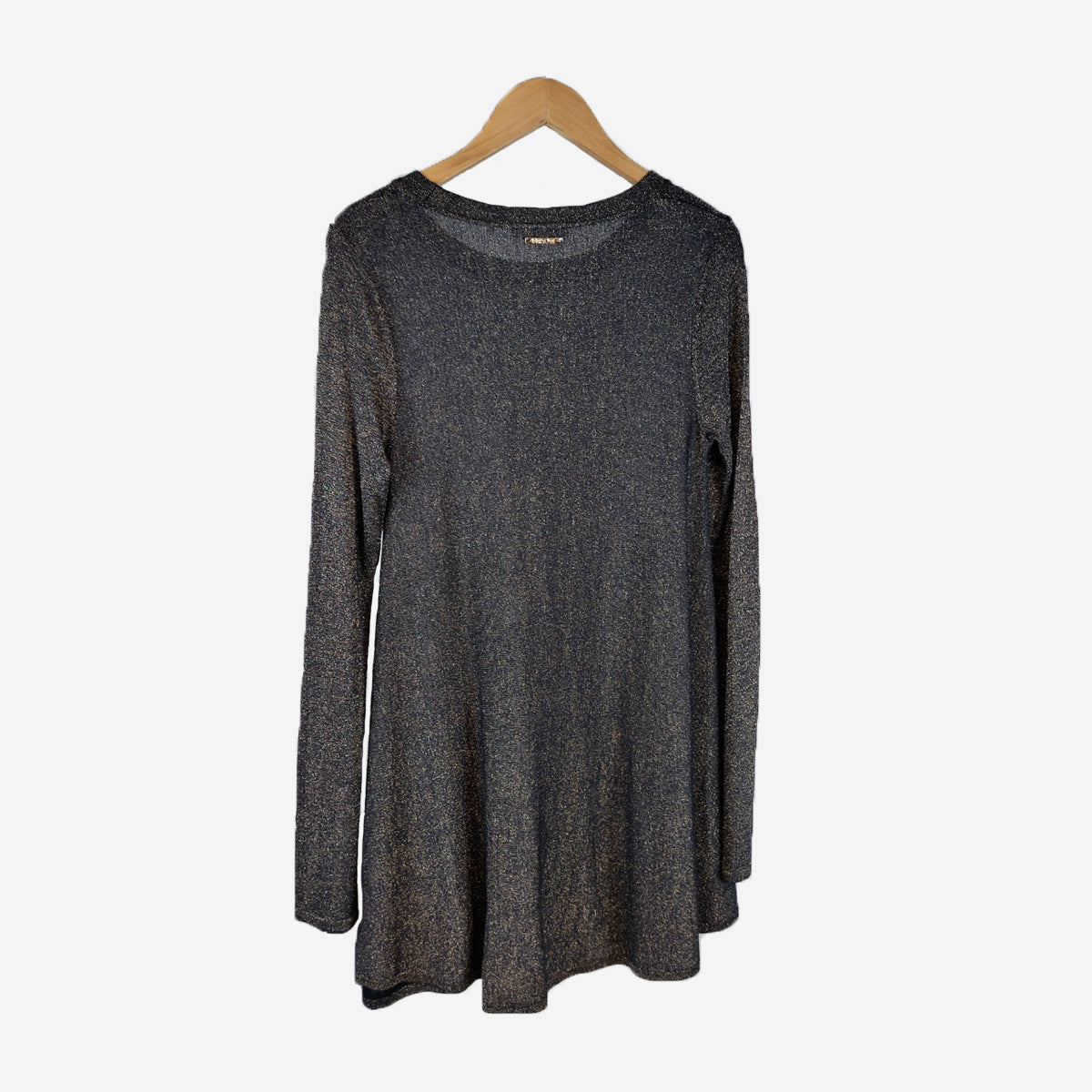 BLUE LUREX TUNIC