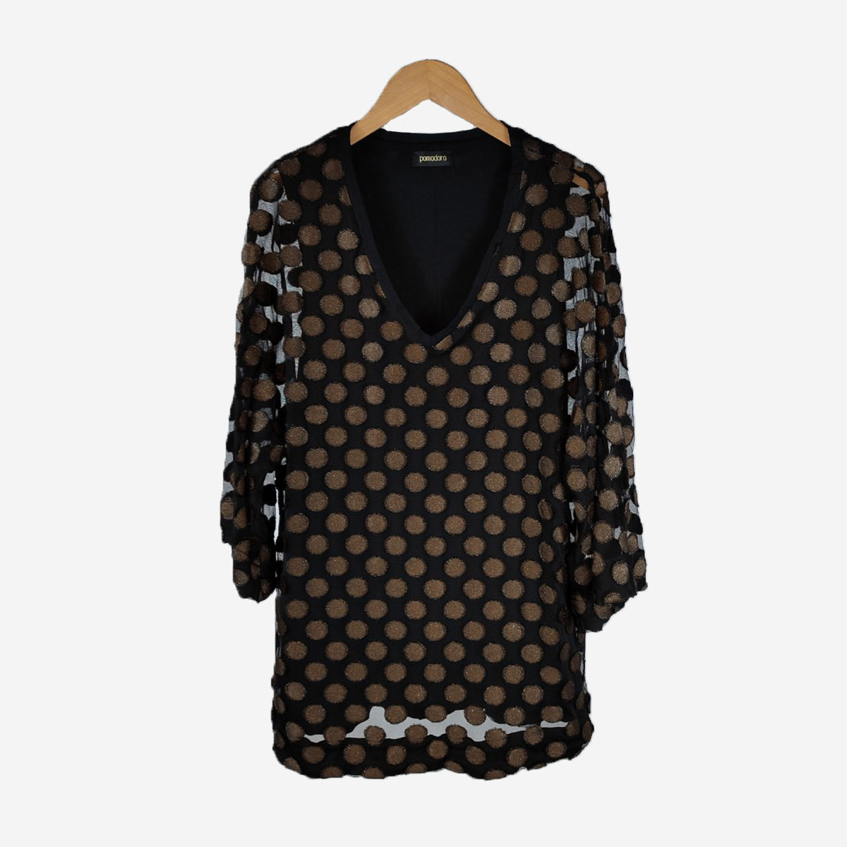 BLACK & GOLD TOP