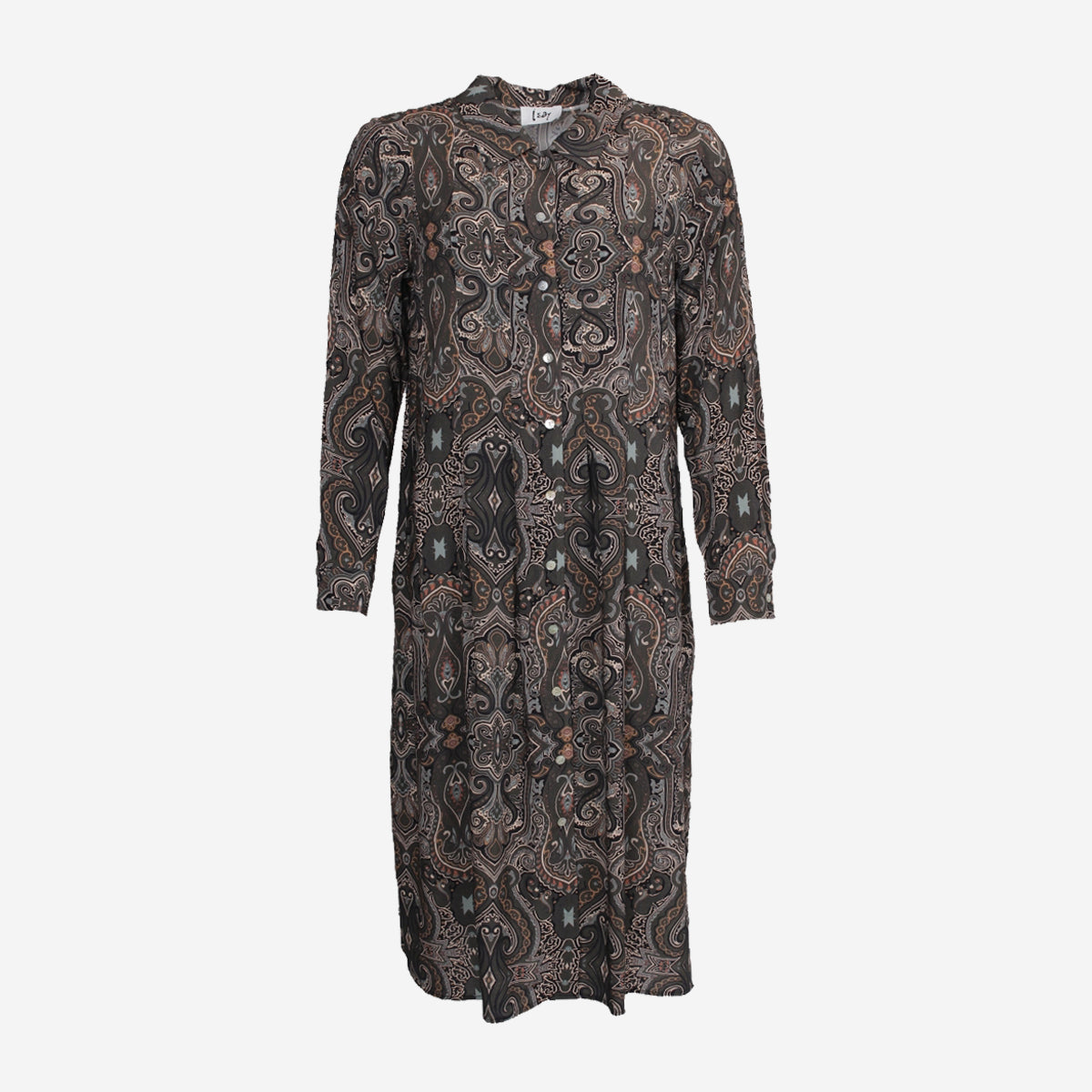 ANNICA BUTTON DRESS