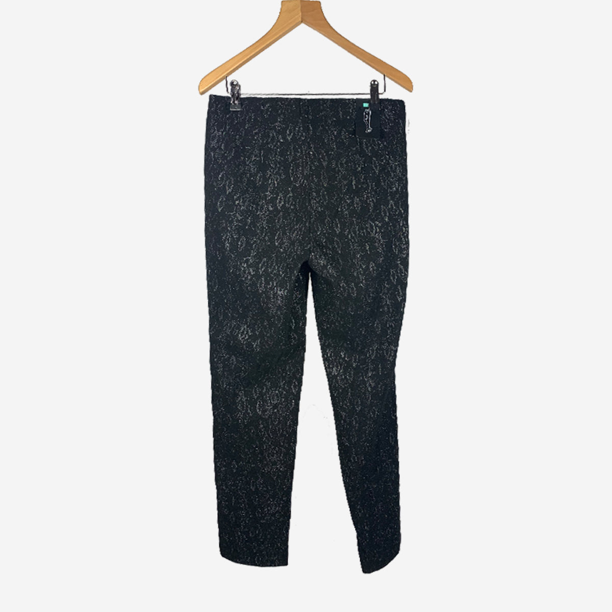 SHINY SNAKE PRINT TROUSERS