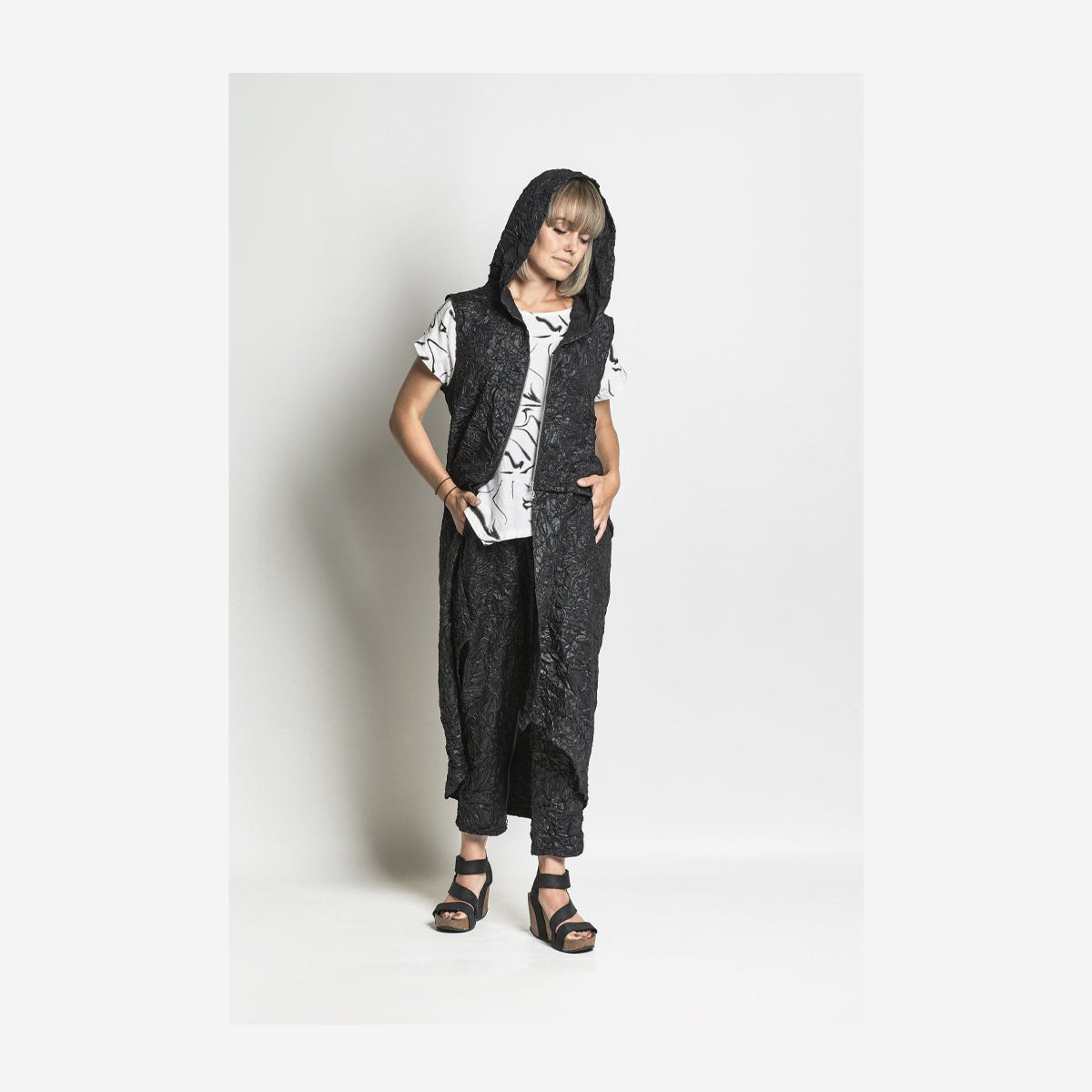 CRINKLE TROUSERS