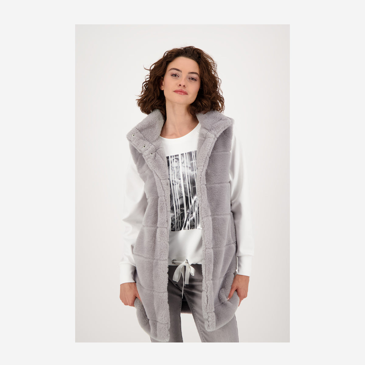 FAUX FUR GILET