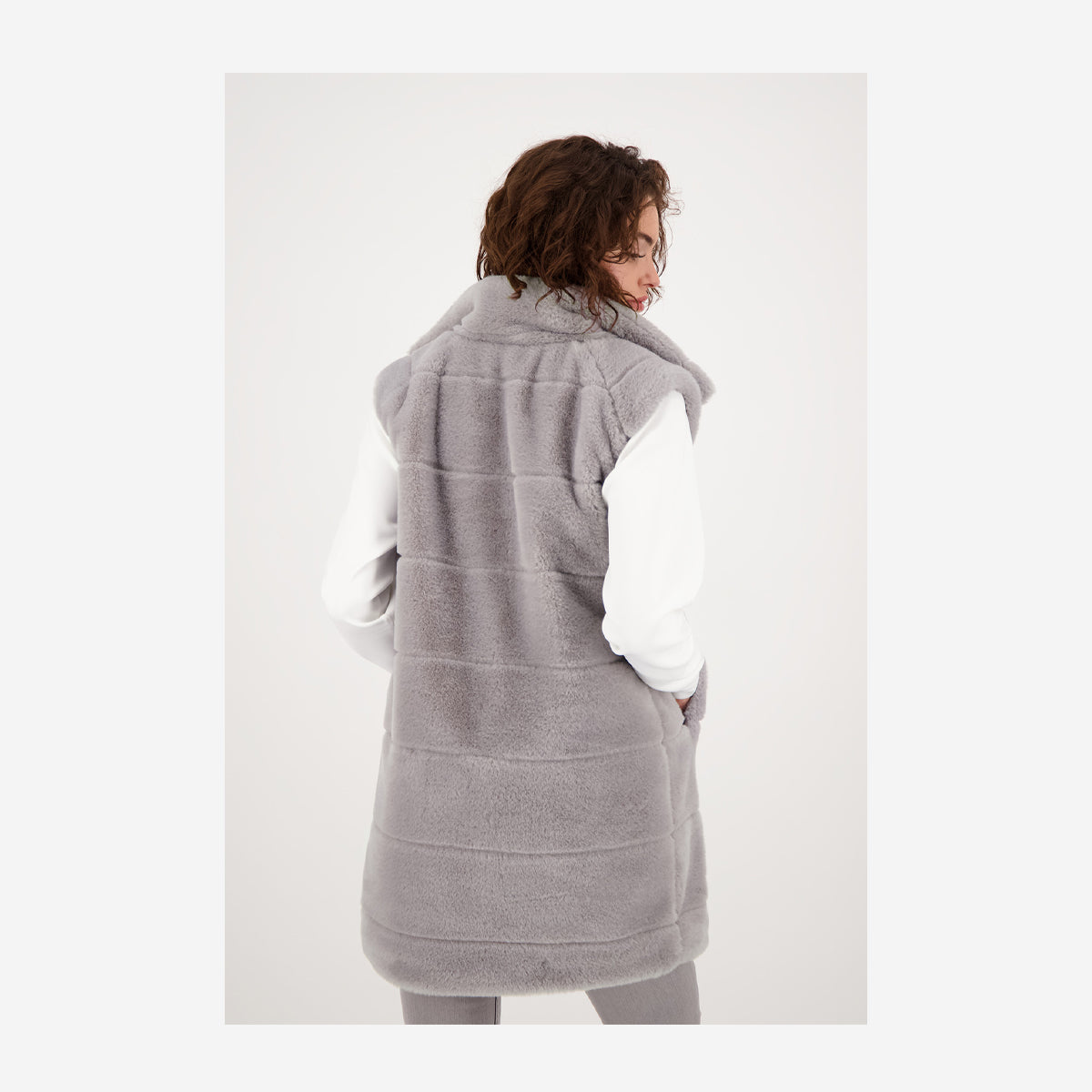 FAUX FUR GILET
