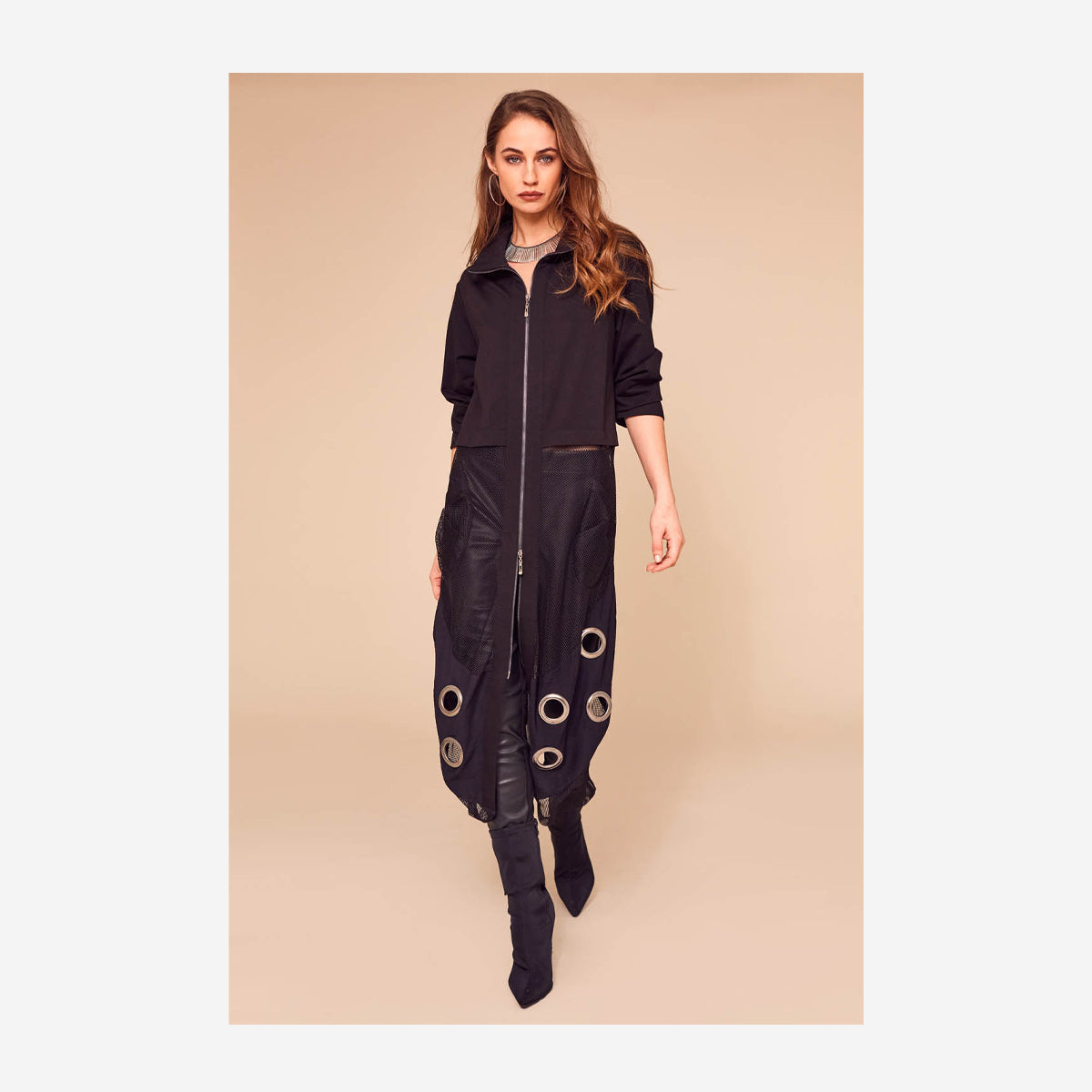MESH MIX COAT