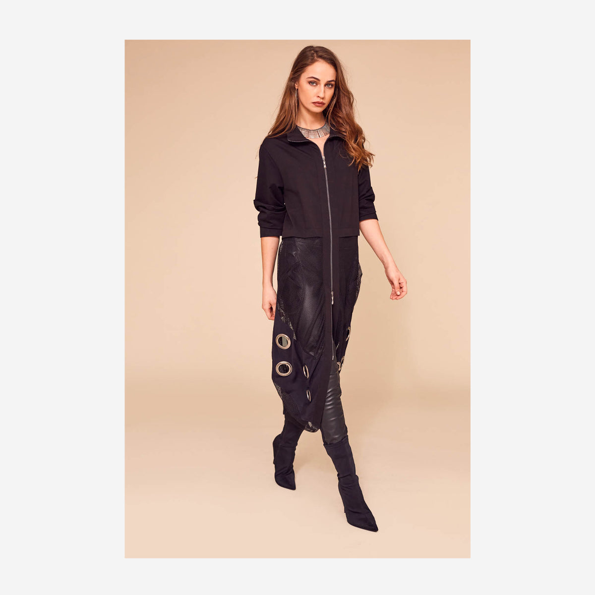 MESH MIX COAT