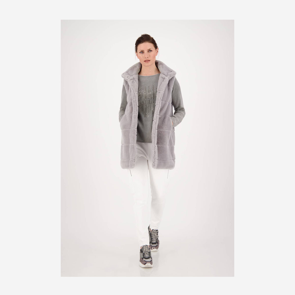 FAUX FUR GILET