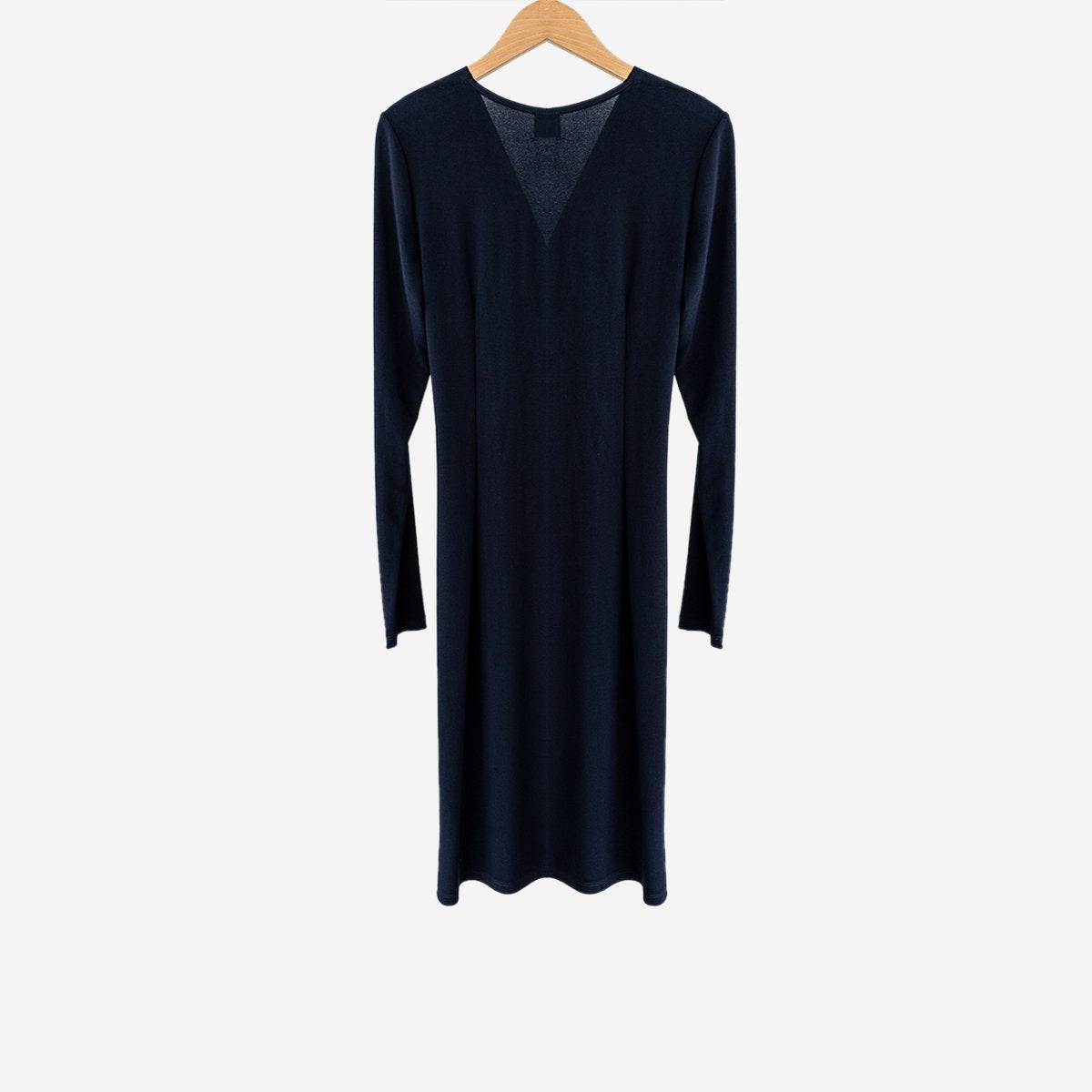 DRESS WITH RUCHING AND GOLD DETAIL