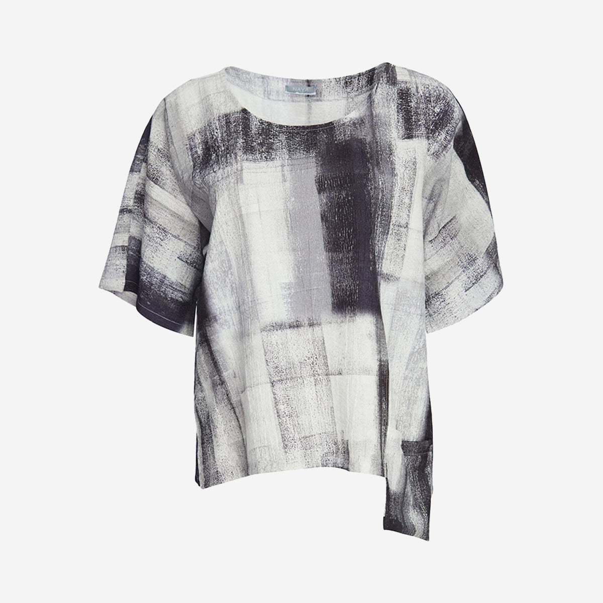 PRINT TOP WITH POCKET