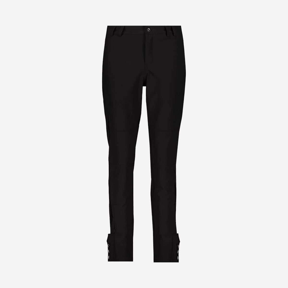 ELONGATED TECHNO PANTS WITH BUTTONS