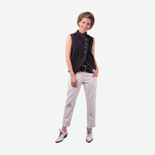 ROMY TROUSERS-LINEN