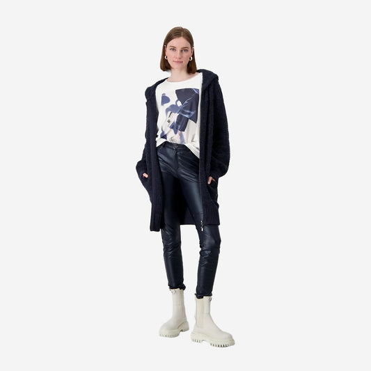 MONARI LEATHER LOOK TROUSERS 808046