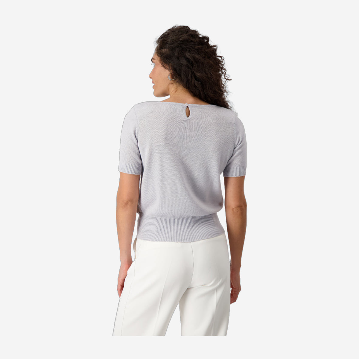 MONARI SHORT SLEEVED TOP WITH SEQUINS 8084763/900