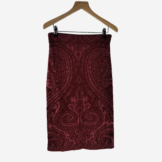 STRAIGHT RED SKIRT