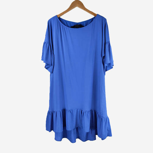 SHIFT DRESS WITH GOLD BELT