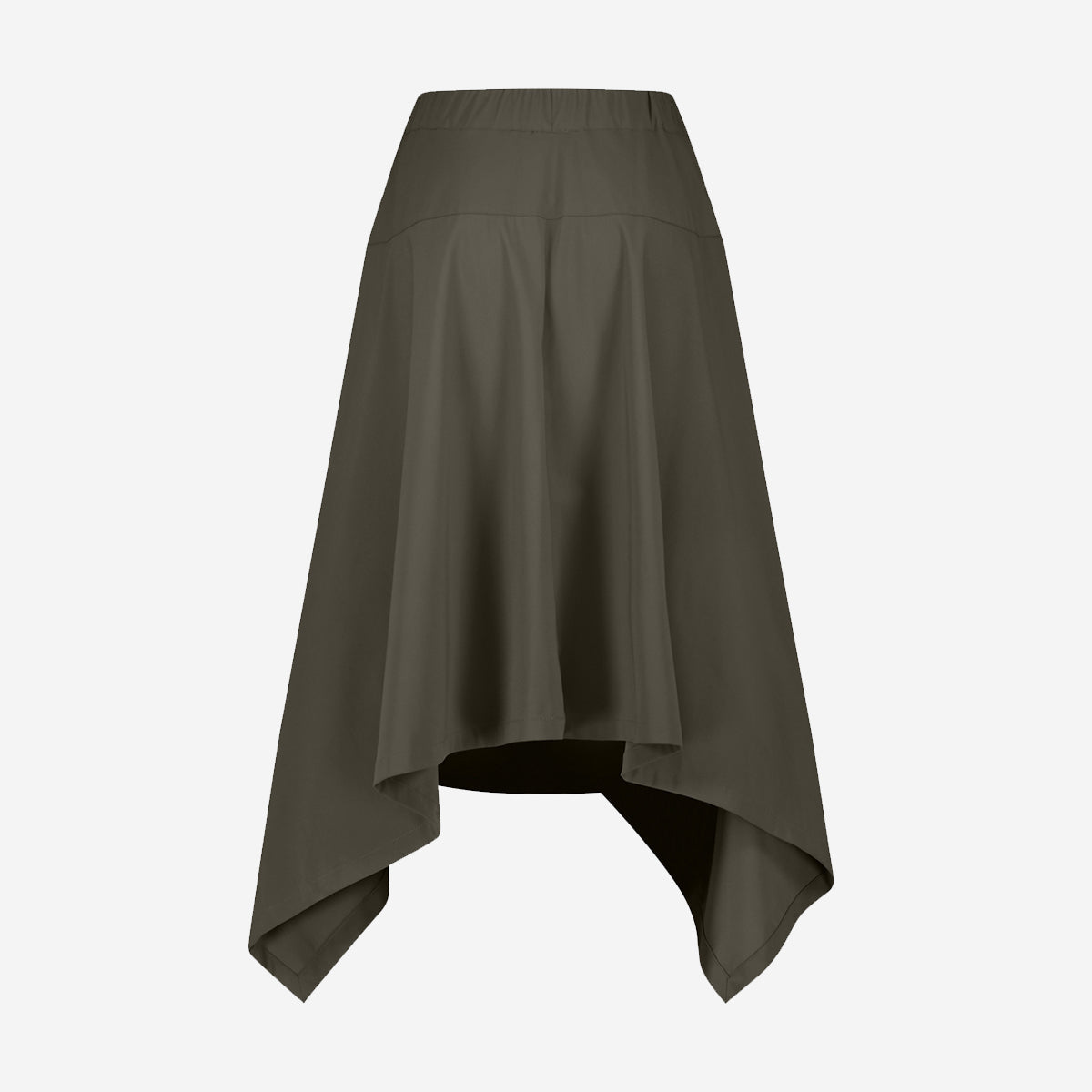 JANE LUSHKA YANNA SKIRT TECHNICAL JERSEY GREEN