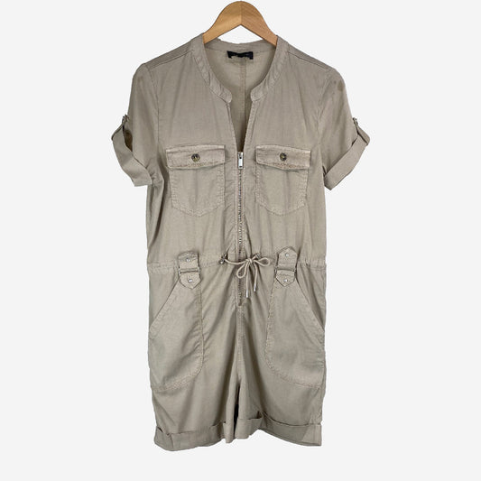 SHORT SLEEVED JUMPSUIT/PLAYSUIT