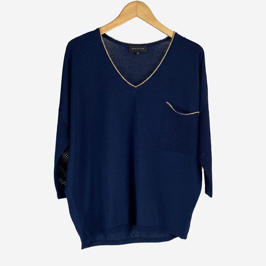 EVA KAYAN SWEATER BLUE