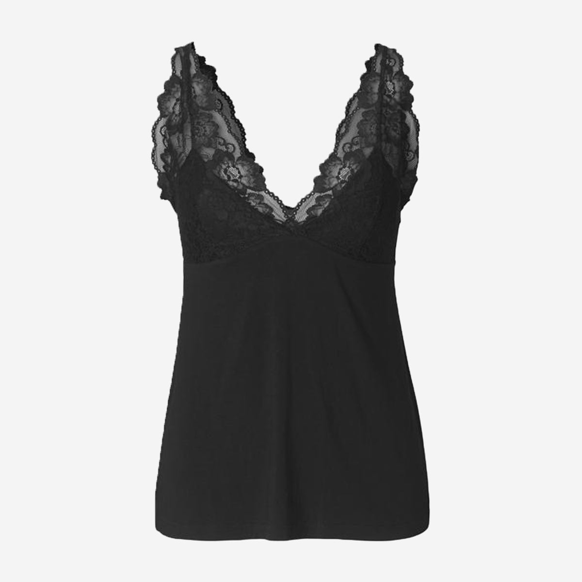 SILK TOP WITH LACE