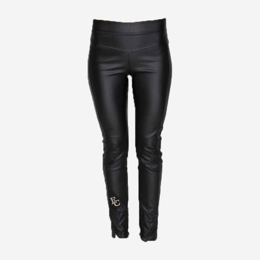 BLACK EMBELLISHED LEGGING