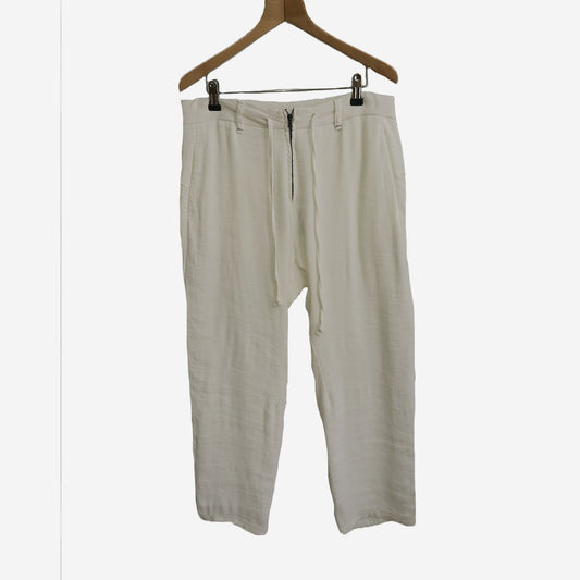 TRANSIT COMFY LINEN MIX TROUSERS