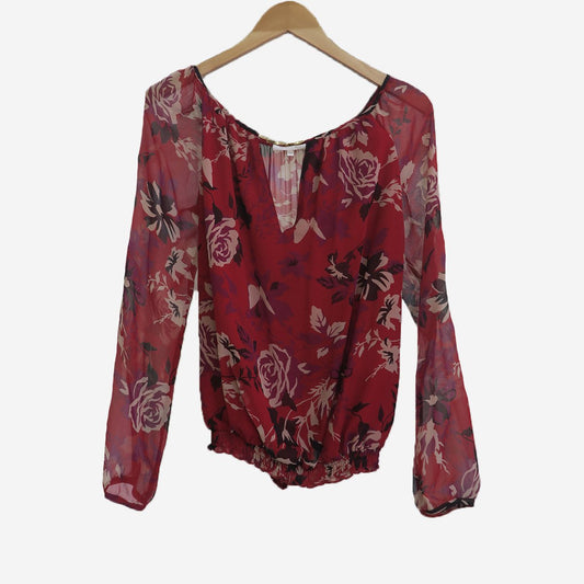 RED FLOWER TOP