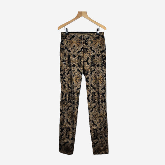 BLACK & GOLD PANTS