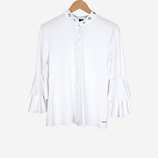 WHITE DETAIL BLOUSE